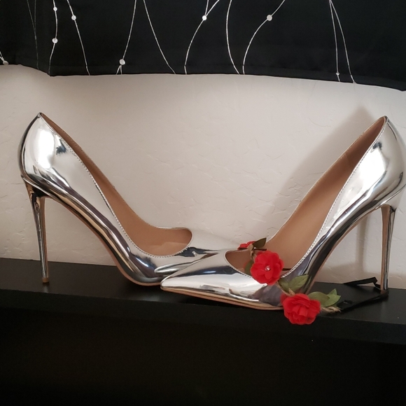 Shoes - Silver Stiletto